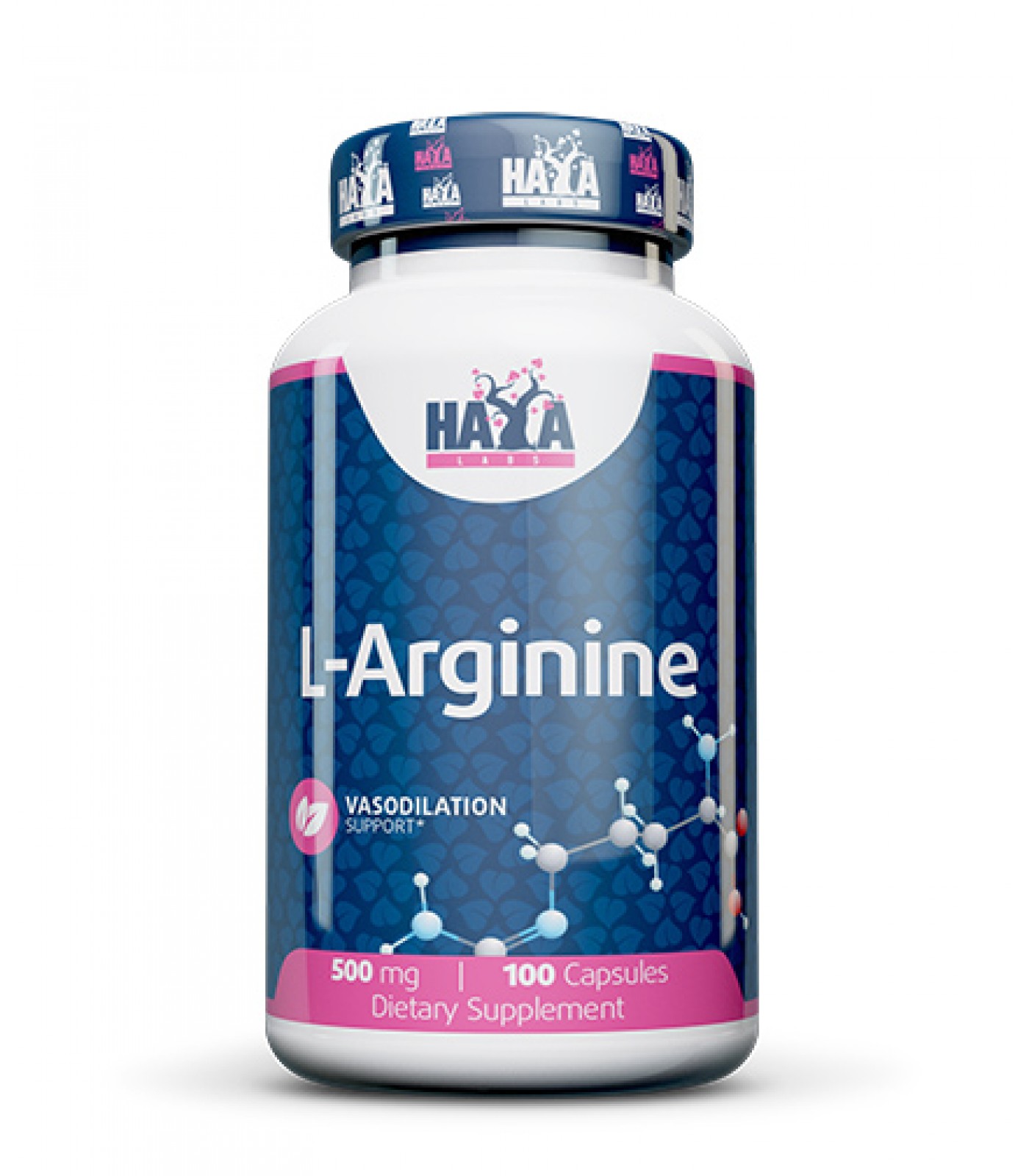 Haya Labs - L-Arginine 500mg / 100 caps